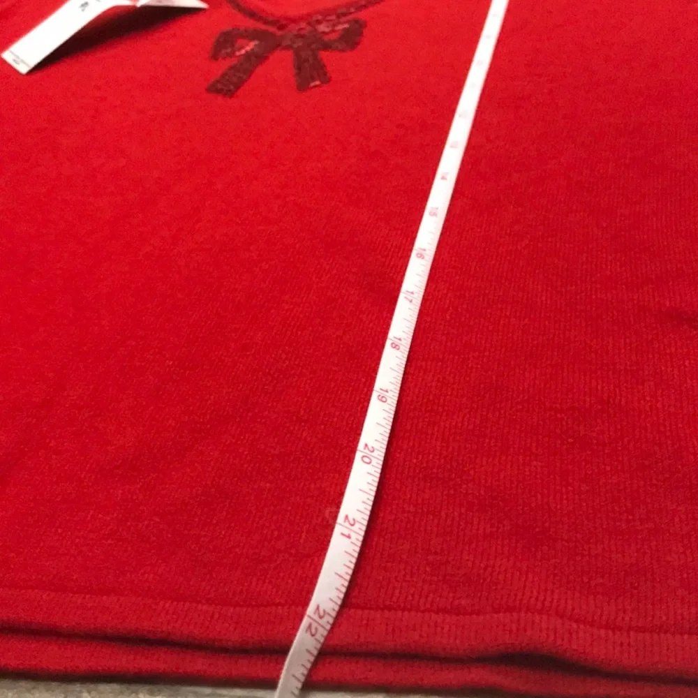 Norton McNaughton Petites Red Holiday Sweater - Picture 8 of 8